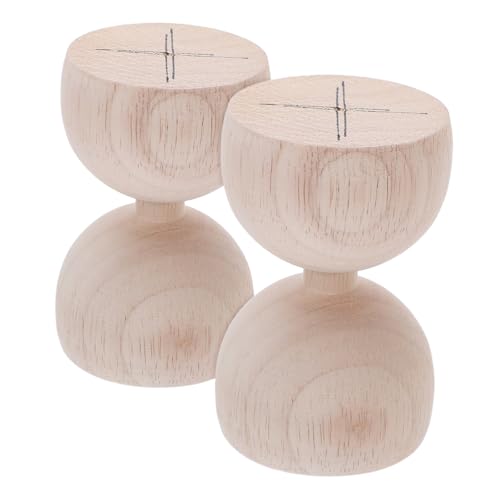 Vaguelly 2 Stück Holzpfostenkappen für Treppen Europäischer Vintage Stil Sanduhrförmige Rundsäulenverzierungen Gartenzaun und Treppenpfostenabdeckungen Langlebige Holzornamente Vaguelly 2 Stück Holzpfostenkappen für Treppen Europäischer Vintage Stil Sanduhrförmige Rundsäulenverzierungen Gartenzaun und Treppenpfostenabdeckungen Langlebige Holzornamente von Vaguelly