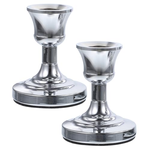 Vaguelly 2stücke Tisch-kerzenständer Eleganter Kerzenhalter Für Romantische Abendessen Dekorativ Und Für Hochzeiten Weihnachten Und Besondere Anlässe von Vaguelly