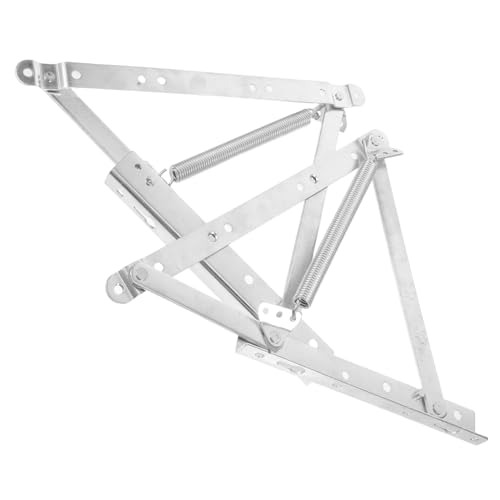 Vaguelly 2 Stück Metall Dreiecksfeder Scharnier für Sofa Bett Klappmechanismus Verstärktes Weiß Verzinktes Stahlmaterial Mittelbettkasten Scharnier für Einfache Öffnung und Erweiterte Vaguelly 2 Stück Metall Dreiecksfeder Scharnier für Sofa Bett Klappmechanismus Verstärktes Weiß Verzinktes Stahlmaterial Mittelbettkasten Scharnier für Einfache Öffnung und Erweiterte von Vaguelly