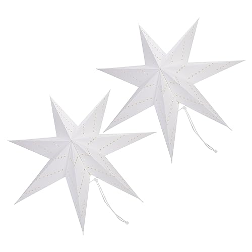 Vaguelly 2 Stück Origami Lampenschirm Sternförmig Weihnachtsbeleuchtung Hängender Lampenschirm Kreatives Design Für Kronleuchter Wohnzimmer Dekoration Vaguelly 2 Stück Origami Lampenschirm Sternförmig Weihnachtsbeleuchtung Hängender Lampenschirm Kreatives Design Für Kronleuchter Wohnzimmer Dekoration von Vaguelly