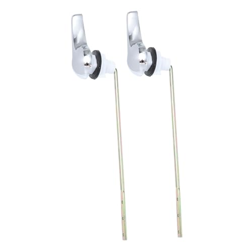 Vaguelly 2 Stück Toilettenspülgriff Ersatz Spülkasten Hebel Front Seitenmontage Praktisch Einfach Installierbar Für Zuhause und Gewerbe Vaguelly 2 Stück Toilettenspülgriff Ersatz Spülkasten Hebel Front Seitenmontage Praktisch Einfach Installierbar Für Zuhause und Gewerbe von Vaguelly
