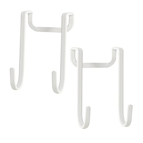 Vaguelly 2 Stück Traceless Iron Door Hooks Kleiderhaken für Schranktüren ohne Bohren für Badezimmer Küche und Wohnzimmer Platzsparend und Dekorativ Vaguelly 2 Stück Traceless Iron Door Hooks Kleiderhaken für Schranktüren ohne Bohren für Badezimmer Küche und Wohnzimmer Platzsparend und Dekorativ von Vaguelly