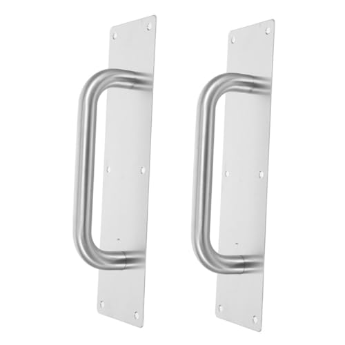 Vaguelly 2 Stück Türgriff Push Pull Platte Feuer und Durchgangstür Griffplatte Robust Elegant Vielseitig für Brandschutztüren Innen und Außentüren Vaguelly 2 Stück Türgriff Push Pull Platte Feuer und Durchgangstür Griffplatte Robust Elegant Vielseitig für Brandschutztüren Innen und Außentüren von Vaguelly
