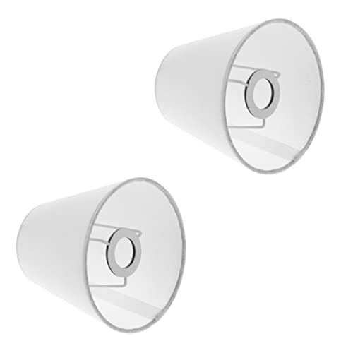 Vaguelly 2 Stück Weiße Lampenschirme Langlebigem Stoff Wasserdichte Decken und Wandleuchten Abdeckung Dekorative Lichtabdeckung für Schlafzimmer Wohnzimmer Büro Diffuser Schutz für LED und Vaguelly 2 Stück Weiße Lampenschirme Langlebigem Stoff Wasserdichte Decken und Wandleuchten Abdeckung Dekorative Lichtabdeckung für Schlafzimmer Wohnzimmer Büro Diffuser Schutz für LED und von Vaguelly