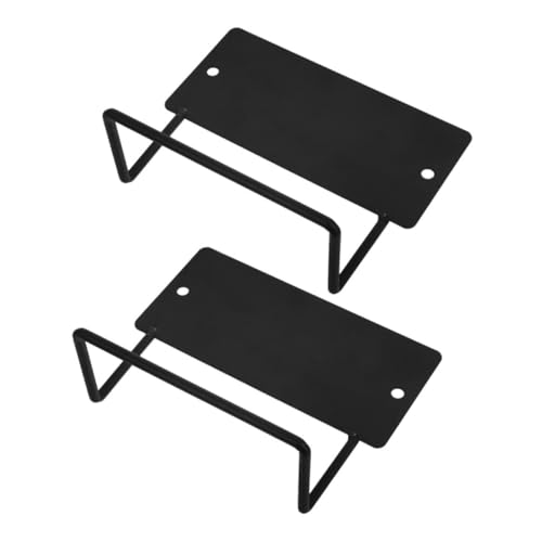 Vaguelly 2 Stück rutschfeste Halterung Greifer Bett Nonslip halten aus Stabilisator verhindern, DASS die Matratze verrutscht Matratzenhalter zur Aufbewahrung der Matratze Eisen Black von Vaguelly