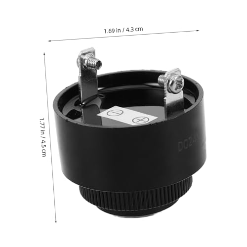 Vaguelly 2 Stücke Mini Mini-Alarmsummer mit Schraubklemmen Kontinuierlicher Signalton Aktiver Elektronischer Summer für Industrielle Steuerung Automation und Shop Alarmanlagen von Vaguelly