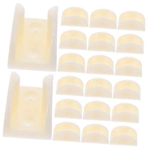 Vaguelly 20 Stück Schiebetürstopper für Glasduschtüren U Förmiger Türführer Hochwertigem Material Stabiler Türstopper für Badewannen und Duschen Installieren und Langlebig Vaguelly 20 Stück Schiebetürstopper für Glasduschtüren U Förmiger Türführer Hochwertigem Material Stabiler Türstopper für Badewannen und Duschen Installieren und Langlebig von Vaguelly