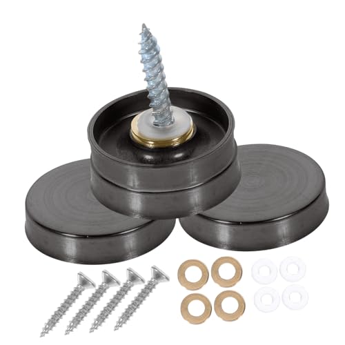 Vaguelly 20 Stück Teiliges Edelstahl Spiegelhalter Schrauben mit Dekorativer Abdeckkappe Rostfrei Kratzfest für Glasmontage und Werbeschilder Geeignet für Innen und Außenbereiche Wie Büros Vaguelly 20 Stück Teiliges Edelstahl Spiegelhalter Schrauben mit Dekorativer Abdeckkappe Rostfrei Kratzfest für Glasmontage und Werbeschilder Geeignet für Innen und Außenbereiche Wie Büros von Vaguelly