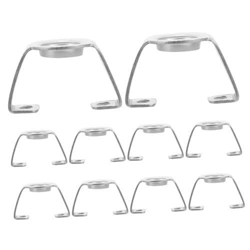 Vaguelly 20 Stück Teiliges Lampenhalterung Ersatzteile aus Robustem Eisen Lampenfassungs Halterung Kompatibel für Beleuchtungsarmaturen Einfache Montage Stabile und Langlebige Vaguelly 20 Stück Teiliges Lampenhalterung Ersatzteile aus Robustem Eisen Lampenfassungs Halterung Kompatibel für Beleuchtungsarmaturen Einfache Montage Stabile und Langlebige von Vaguelly