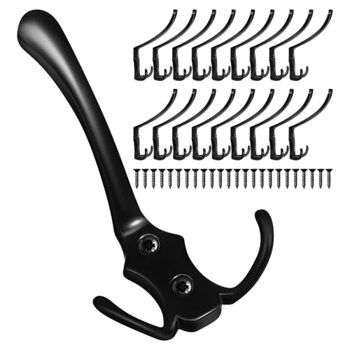 Vaguelly 20 Stück Teiliges Wandhaken aus Metall für Jacken Handtücher Hüte Robuste Wandhaken mit Hoher Tragkraft Geeignet für Wohnzimmer Schlafzimmer Küche Bad Vaguelly 20 Stück Teiliges Wandhaken aus Metall für Jacken Handtücher Hüte Robuste Wandhaken mit Hoher Tragkraft Geeignet für Wohnzimmer Schlafzimmer Küche Bad von Vaguelly