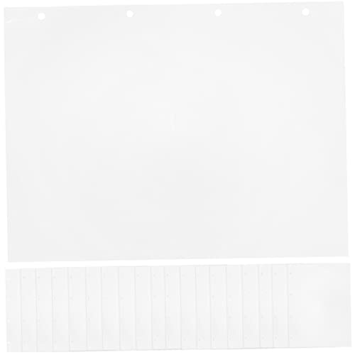 Vaguelly 20 Stück Transparentes Fotoalbum Seiten PP Fotoalbum Ersatzseiten Fotohüllen für Postkarten und Karten Fächer Mil Vaguelly 20 Stück Transparentes Fotoalbum Seiten PP Fotoalbum Ersatzseiten Fotohüllen für Postkarten und Karten Fächer Mil von Vaguelly