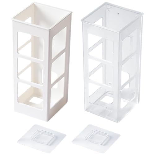 Vaguelly 2stücke Haartrocknerhalter Zur Wandmontage Ohne Bohren Für Badezimmer-Organizer Platzsparendes Föhnregal Für Senkrechte Wandflächen Halter Für Lockenstab Und Haarbürsten Vaguelly 2stücke Haartrocknerhalter Zur Wandmontage Ohne Bohren Für Badezimmer-Organizer Platzsparendes Föhnregal Für Senkrechte Wandflächen Halter Für Lockenstab Und Haarbürsten von Vaguelly