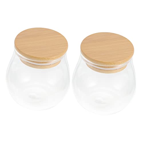 Vaguelly 2er-set Mini-glasdosen – Tee-vorratsdosen Mit Deckel Luftdicht Und Auslaufsicher von Vaguelly