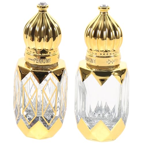 Vaguelly 2stücke Roll-Flasche Aus Glas Für Ätherische Öle Kleine Reise-parfümflasche Nachfüllbar Mit Einfacher Handhabung Und Guter Versiegelung Für Bessere Dosierung Praktisch Und Reiseta Vaguelly 2stücke Roll-Flasche Aus Glas Für Ätherische Öle Kleine Reise-parfümflasche Nachfüllbar Mit Einfacher Handhabung Und Guter Versiegelung Für Bessere Dosierung Praktisch Und Reiseta von Vaguelly