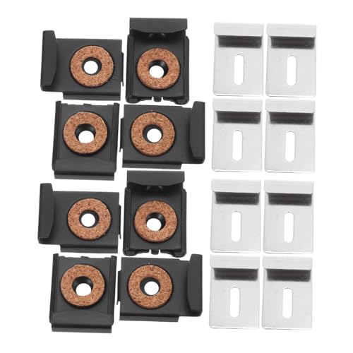 Vaguelly 4 Sätze Edelstahl Spiegelhalter Spiegelklemmen Wandmontage für Rahmenlose Spiegel Rostfrei Korrosionsbeständig Sicherer Halt Kompatibel für Bad und Wohnraum Vaguelly 4 Sätze Edelstahl Spiegelhalter Spiegelklemmen Wandmontage für Rahmenlose Spiegel Rostfrei Korrosionsbeständig Sicherer Halt Kompatibel für Bad und Wohnraum von Vaguelly