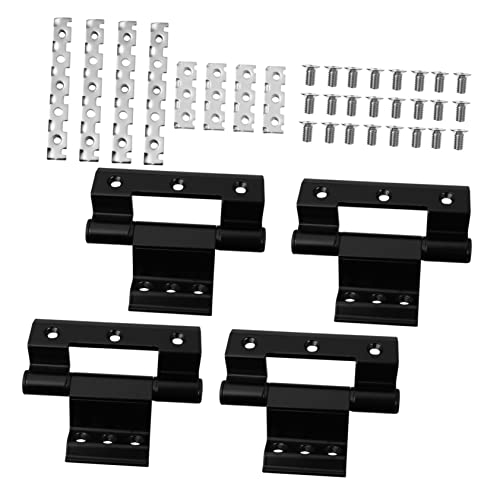 Vaguelly 4 Stück Aluminium Fenster und Türscharnier Langlebige Bruchbrücken Hardware für Fenster Einfache Installation für Renovierungen und Heimwerkerprojekte von Vaguelly