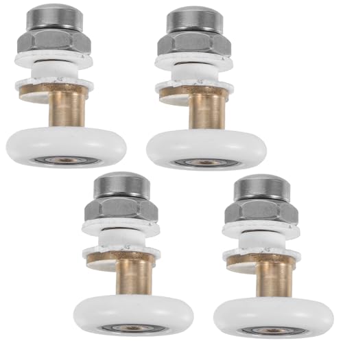 Vaguelly 4 Stück Teiliges Glas duschkabinen schiebetür laufrollen Ersatzteile für Badezimmer duschtür Hardware Langlebig Leichtgängig Modernes Design Vaguelly 4 Stück Teiliges Glas duschkabinen schiebetür laufrollen Ersatzteile für Badezimmer duschtür Hardware Langlebig Leichtgängig Modernes Design von Vaguelly