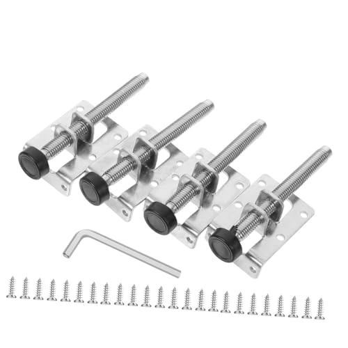 Vaguelly 4 Stück Teiliges Verstellbares Möbelfuß Höhenverstellbare Nivellierfüße mit Rutschfesten Gummipads Geeignet für Möbel Schränke Tische und Stühle Schwerlast Design für Stabile Vaguelly 4 Stück Teiliges Verstellbares Möbelfuß Höhenverstellbare Nivellierfüße mit Rutschfesten Gummipads Geeignet für Möbel Schränke Tische und Stühle Schwerlast Design für Stabile von Vaguelly