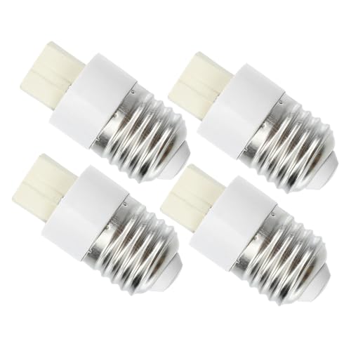 Vaguelly 4 Stück Teiliges zu Lampenfassung Adapter aus Stabilem PC Material Sicherer LED Lampenhalter für Tisch und Deckenlampen Einfache Installation Energiesparend und Praktisch Vaguelly 4 Stück Teiliges zu Lampenfassung Adapter aus Stabilem PC Material Sicherer LED Lampenhalter für Tisch und Deckenlampen Einfache Installation Energiesparend und Praktisch von Vaguelly