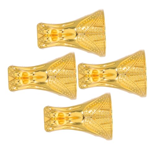 Vaguelly 4stücke Vintage-eckstütze Für Retro-möbel Dekorative Kistenfüße Aus Robustem Material Eckschutz Für Schmuckkästchen Schränke Und Tische Stabile Beine Für Unebene Böden von Vaguelly