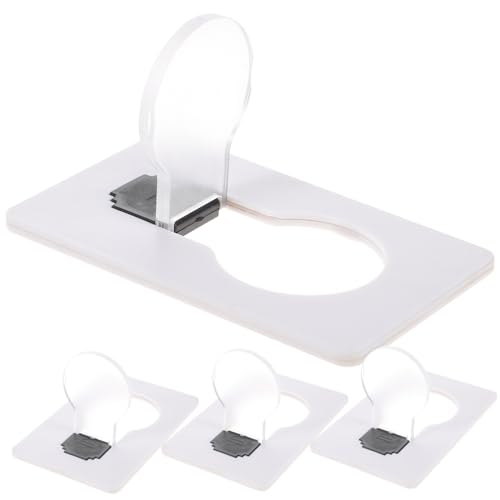 Vaguelly 4 Stücke LED Handtaschenlichter Kleiner Nachtlichter in Kartenform Tragbare Abs Taschenlampe Warmweißes Licht für Schlüssel und Telefon für Unterwegs Vaguelly 4 Stücke LED Handtaschenlichter Kleiner Nachtlichter in Kartenform Tragbare Abs Taschenlampe Warmweißes Licht für Schlüssel und Telefon für Unterwegs von Vaguelly