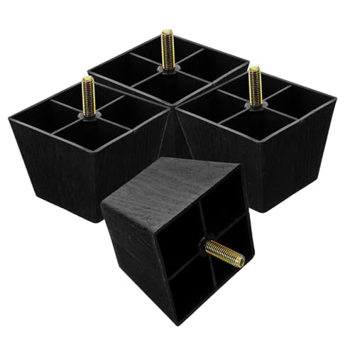 Vaguelly 4Stücke Ersatz Sofafüße Höhenverstellbare Möbelbeine Robustem für Sofas Schränke und Quadratische Form Vaguelly 4Stücke Ersatz Sofafüße Höhenverstellbare Möbelbeine Robustem für Sofas Schränke und Quadratische Form von Vaguelly