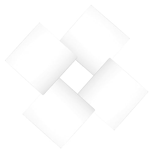 Vaguelly 4Stücke Selbstklebende Spiegelaufkleber für Wände Praktische Reflektierende Badezimmer Wanddekorateure DIY Spiegelfliesen für Einfache Montage Vaguelly 4Stücke Selbstklebende Spiegelaufkleber für Wände Praktische Reflektierende Badezimmer Wanddekorateure DIY Spiegelfliesen für Einfache Montage von Vaguelly