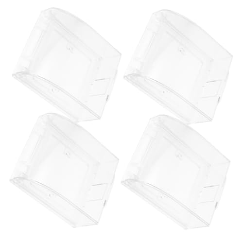 Vaguelly 4stücke Wasserdichte Steckdosensicherung Für Mädchen Transparente Abdeckung Für Badezimmer Und Außenbereiche Schutz Für Steckdosen Und Elektrische Geräte Vaguelly 4stücke Wasserdichte Steckdosensicherung Für Mädchen Transparente Abdeckung Für Badezimmer Und Außenbereiche Schutz Für Steckdosen Und Elektrische Geräte von Vaguelly