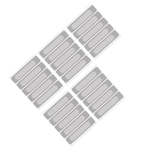 Vaguelly 5 Blätter Wasserdichtes Fiberglas Reparaturband Selbstklebendes Mesh Patch für Fliegengitter Türen Fenster Reparatur gegen Insekten und Risse Langlebig Robust von Vaguelly