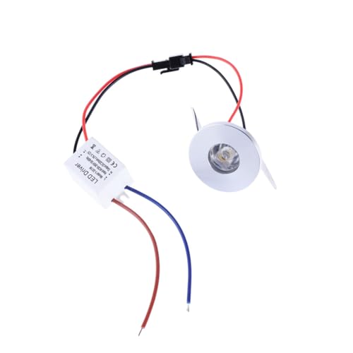 Vaguelly 5 Stück LED Spotlights Wand und Deckenleuchte Einfache Installation Vielseitig Einsetzbar für Innenräume Warmweißes Licht Langlebig Stunden von Vaguelly