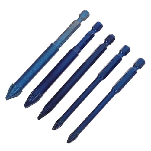 Vaguelly 5 Stück Teiliges Exzentrisches Metallbohrer Robuster Kopf Vielseitig für Fliesen Glas Mauerwerk Präzise und Stabil mit Geradem Schaft für Professionelle und Heimwerker anwendungen Vaguelly 5 Stück Teiliges Exzentrisches Metallbohrer Robuster Kopf Vielseitig für Fliesen Glas Mauerwerk Präzise und Stabil mit Geradem Schaft für Professionelle und Heimwerker anwendungen von Vaguelly