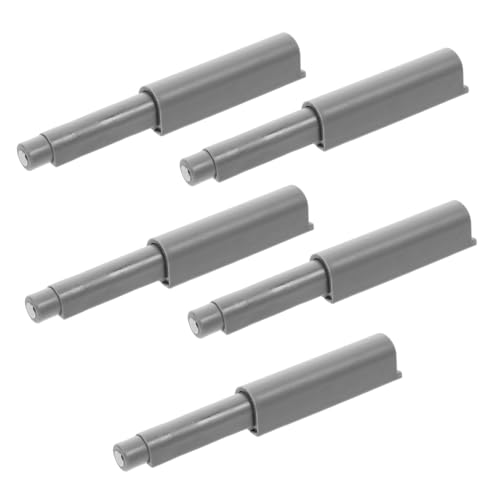 Vaguelly 5 Stück Teiliges Push to open Magnet Türschloss Selbstschließender Schranktürverschluss Einfache Montage Modernes Design Geeignet für Küchenschränke und Möbel Langlebiger von Vaguelly