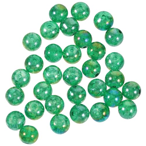 Vaguelly 50 Stück einmachgläser Indoor Plants blumenvase Room Decor for blumenarrangement Füllstoffe Reize Kernstück Aqua lose Perlensteine Steinverzierungen Fischtankstein Glas Green von Vaguelly