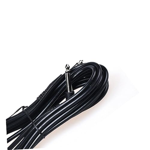 Vaguelly 5M Gitarrenkabel Gitarre Akustische Gitarre und Bass Professionelles Kabel mit Geradem und Rechtwinkligem Stecker Langlebige Konstruktion Schwarz Vaguelly 5M Gitarrenkabel Gitarre Akustische Gitarre und Bass Professionelles Kabel mit Geradem und Rechtwinkligem Stecker Langlebige Konstruktion Schwarz von Vaguelly