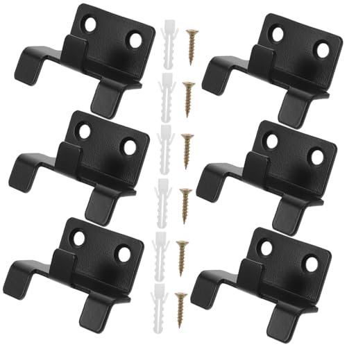 Vaguelly 6 Sätze Edelstahl Wandhalterung für Fliesen Verstärkte Halterung mit Hoher Tragkraft Geeignet für Spiegel Keramik Marmor und Holz Einfache Montage für Bad und Garten von Vaguelly