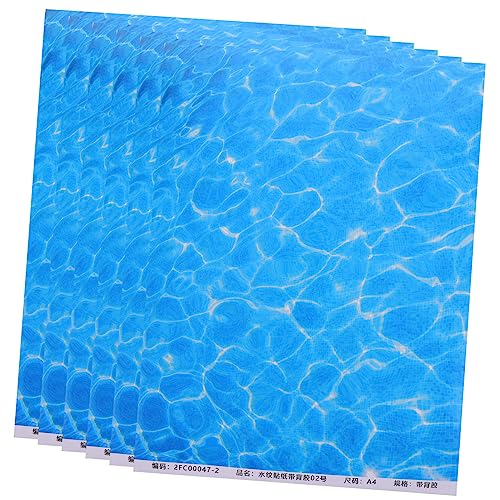 Vaguelly 6 Stück Aufkleber mit Wasserstruktur Und gefälschte Wasseraufkleber entfernbarer Wasseraufkleber realistisch Muster Klebefolie Mini -Aquarellaufkleber Kleberaufkleber Papier Vaguelly 6 Stück Aufkleber mit Wasserstruktur Und gefälschte Wasseraufkleber entfernbarer Wasseraufkleber realistisch Muster Klebefolie Mini -Aquarellaufkleber Kleberaufkleber Papier von Vaguelly
