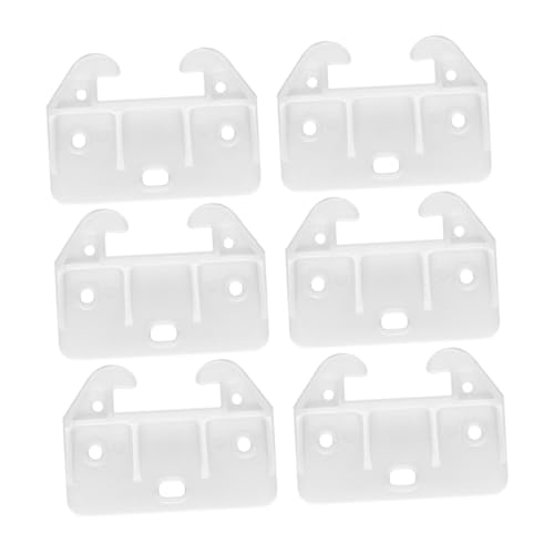 Vaguelly 6 Stück Kunststoff Schubladenführungen Große Krabbenform Schubladenhalterung Ersatzteile für Möbel Kommode Montagesystem Langlebig und Installieren Vaguelly 6 Stück Kunststoff Schubladenführungen Große Krabbenform Schubladenhalterung Ersatzteile für Möbel Kommode Montagesystem Langlebig und Installieren von Vaguelly