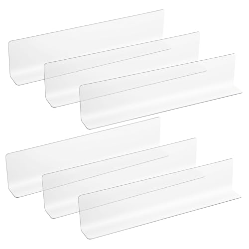 Vaguelly 6stücke Teiliges Regaltrenner Aus Robustem Material Praktische Trennwände Für Regale Schränke Und Bücherregale Vaguelly 6stücke Teiliges Regaltrenner Aus Robustem Material Praktische Trennwände Für Regale Schränke Und Bücherregale von Vaguelly