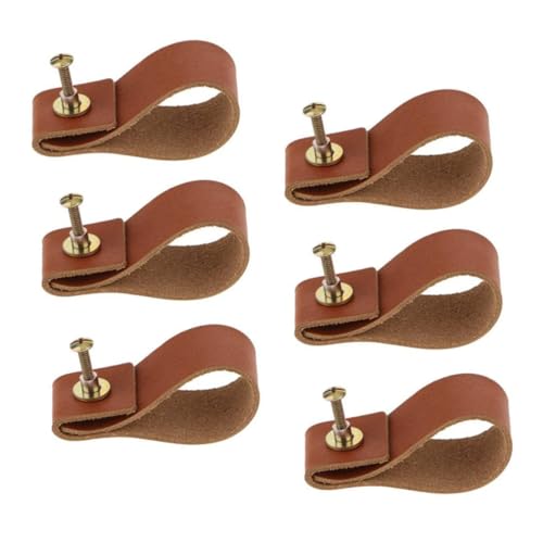 Vaguelly 6 Stück Möbelgriffe Schrankgriffe für Kleiderschrank Schuhschrank Kommode Langlebige Einfache Montage Modernes Design Geeignet für Küchen Badmöbel Zufällige Farbe Zufällige Farbe von Vaguelly