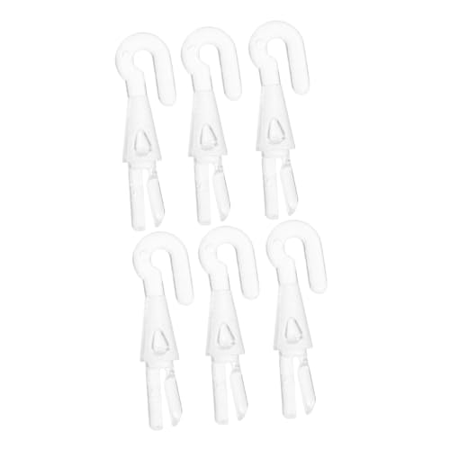 Vaguelly 6 Stück Teiliges Blind Wand Haken Wandkappe für Jalousien und Leicht Einfach zu Bedienen für Verbindung von Lamellen und Stangen von Vaguelly