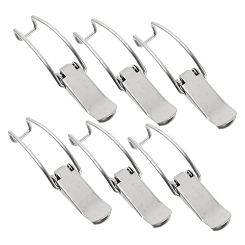 Vaguelly 6stücke Federbelasteter Riegelverschluss Für Kasten Schlossverschluss Mit Federspannung Kastenschlossverschluss Aus Vernickeltem Eisen Schlossverschluss Für Schränke Schrankschloss Vaguelly 6stücke Federbelasteter Riegelverschluss Für Kasten Schlossverschluss Mit Federspannung Kastenschlossverschluss Aus Vernickeltem Eisen Schlossverschluss Für Schränke Schrankschloss von Vaguelly