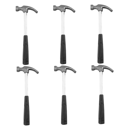 Vaguelly 6 Stück Teiliges Mini Zelthammer Leichter Robuster Outdoor Hammer mit Rutschfestem Griff Praktisches Camping Werkzeug zum Heringe Einschlagen Vielseitig für Zelte Planen Temporäre Vaguelly 6 Stück Teiliges Mini Zelthammer Leichter Robuster Outdoor Hammer mit Rutschfestem Griff Praktisches Camping Werkzeug zum Heringe Einschlagen Vielseitig für Zelte Planen Temporäre von Vaguelly