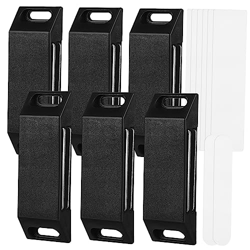 Vaguelly 6Stücke Magnetische Schranktürverriegelung Selbstklebende Türfänge Hochwertigem für Küchenschränke Kommoden und Hohe Tragfähigkeit und Einfache Installation von Vaguelly