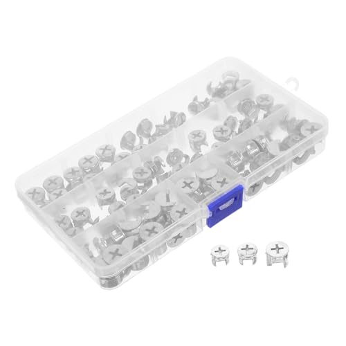 Vaguelly 75 Stück Teiliges Zinklegierung mit Exzenter-nockenmuttern für Schrank- Kleiderschrank Tischmontage Werkzeugfreie Stabile Verbindung für Vielseitige Möbelinstallation Vaguelly 75 Stück Teiliges Zinklegierung mit Exzenter-nockenmuttern für Schrank- Kleiderschrank Tischmontage Werkzeugfreie Stabile Verbindung für Vielseitige Möbelinstallation von Vaguelly