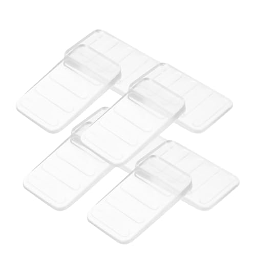 Vaguelly 8 Stck. Möbelabstandshalter Tischkeile Nivellierkeil für Möbel ordnerregal licht an tablez kommode anrichte schihschrank Tischplatten Unterlegscheiben für Tischnivellierer PVC von Vaguelly