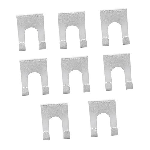 Vaguelly 8 Stück Teiliges Dual Haken Hänger Aluminium Robuste Wandhaken ohne Bohren für Badezimmer für Mäntel Hüte und Schals Rostfrei und Langlebig Vaguelly 8 Stück Teiliges Dual Haken Hänger Aluminium Robuste Wandhaken ohne Bohren für Badezimmer für Mäntel Hüte und Schals Rostfrei und Langlebig von Vaguelly