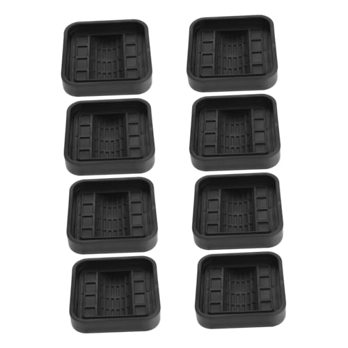 Vaguelly 8 Stück Teiliges Silikon Möbel Radstopperset rutschfeste Stopper für Stuhl Sofa Bett Langlebig Verschleißfest Bodenschonend für Möbelrollen Einfache Montage von Vaguelly