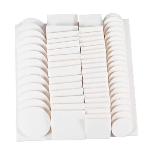 Vaguelly 80 Stück Teiliges Dickes Filz Möbelgleiter Set Selbstklebend rutschfeste Filzgleiter für Stuhl Tischbeine Kratzfest Geräuschdämpfend Schutz für Möbelboden Vaguelly 80 Stück Teiliges Dickes Filz Möbelgleiter Set Selbstklebend rutschfeste Filzgleiter für Stuhl Tischbeine Kratzfest Geräuschdämpfend Schutz für Möbelboden von Vaguelly