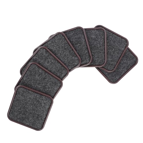 Vaguelly 8Stücke Antirutsch Möbelstopper Caster Cups und Filz für Bodenschutz für Stühle Tische und Sofas Glatten Oberflächen Vaguelly 8Stücke Antirutsch Möbelstopper Caster Cups und Filz für Bodenschutz für Stühle Tische und Sofas Glatten Oberflächen von Vaguelly