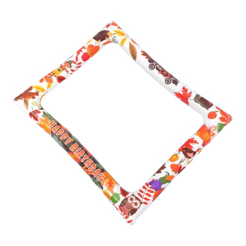 Vaguelly Aufblasbarer Foto-Rahmen für aufblasbare PVC-Requisiten Herbstliches Thanksgiving Party-deko-Accessoire aus Ungiftigem PVC Vielseitig für Innen Außenbereich Erntedankfest Vaguelly Aufblasbarer Foto-Rahmen für aufblasbare PVC-Requisiten Herbstliches Thanksgiving Party-deko-Accessoire aus Ungiftigem PVC Vielseitig für Innen Außenbereich Erntedankfest von Vaguelly